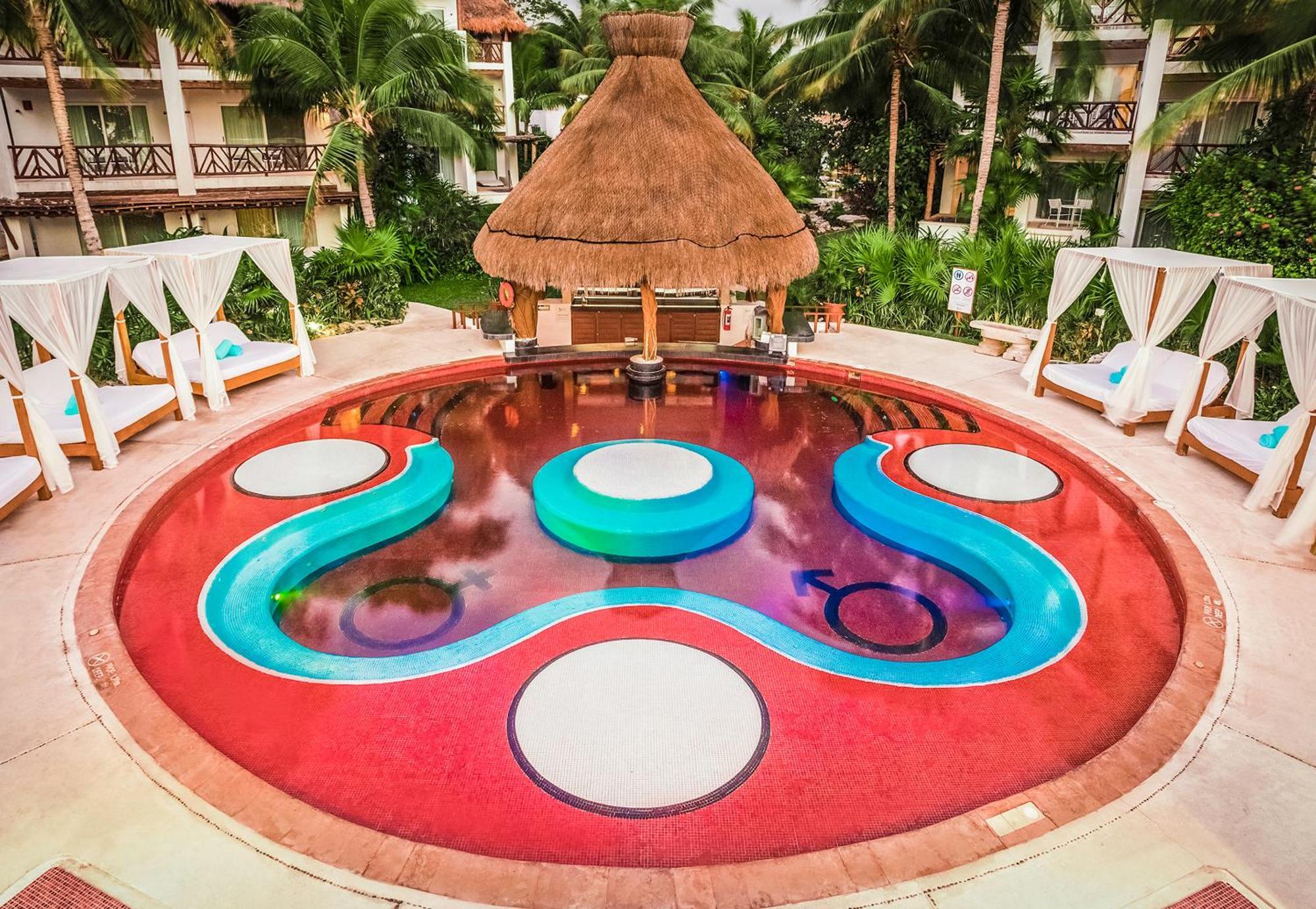 Desire Riviera Maya Pearl Resort All Inclusive - Couples Only Puerto Morelos Exteriör bild